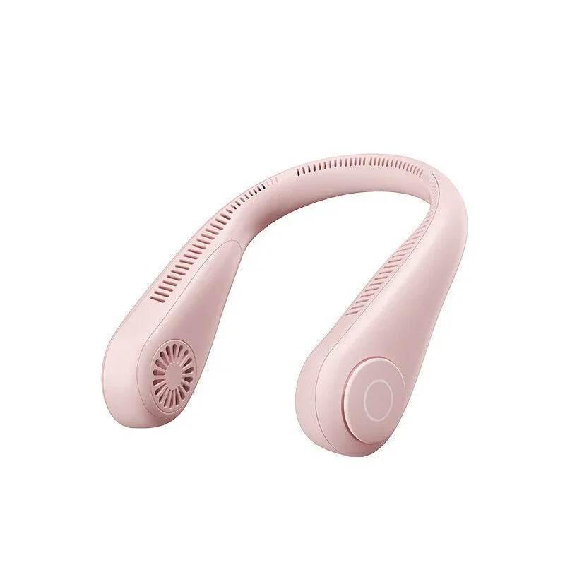 Portable Leafless Hanging Neck Fan – USB Rechargeable - ZA-Zola