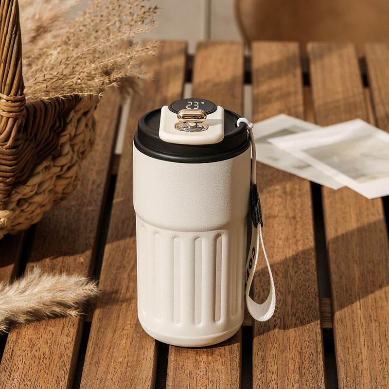 Smart Digital Travel Mug – Stainless Steel 450ml - ZA-Zola