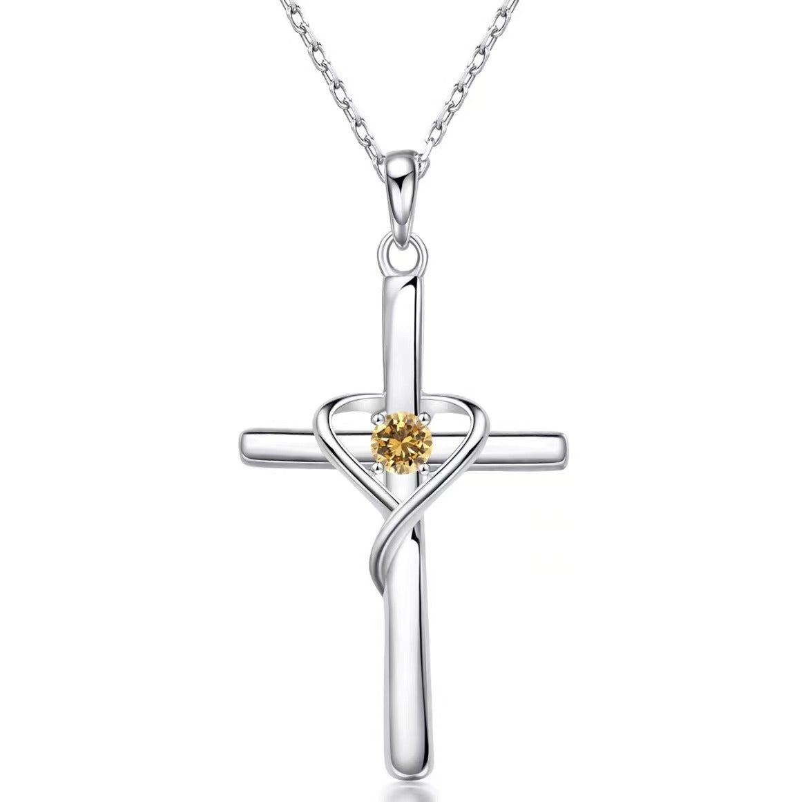 Diamond Cross Necklace for Women | Easter Jewelry
