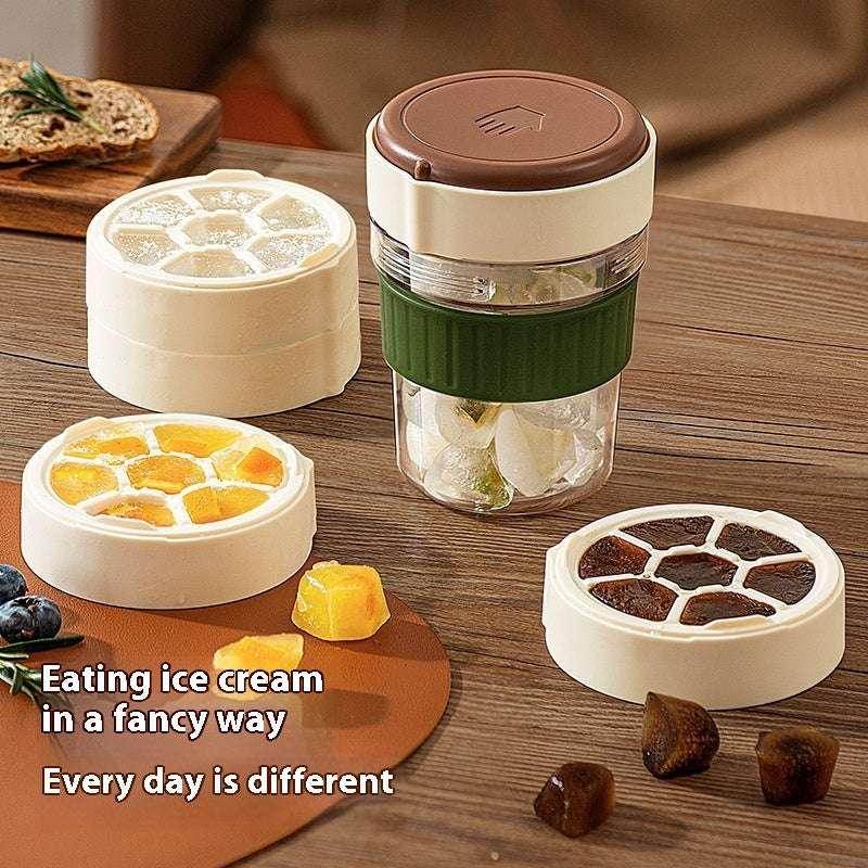 Cold Cup Coffee Tumbler with Ice Tray – 500ml - ZA-Zola