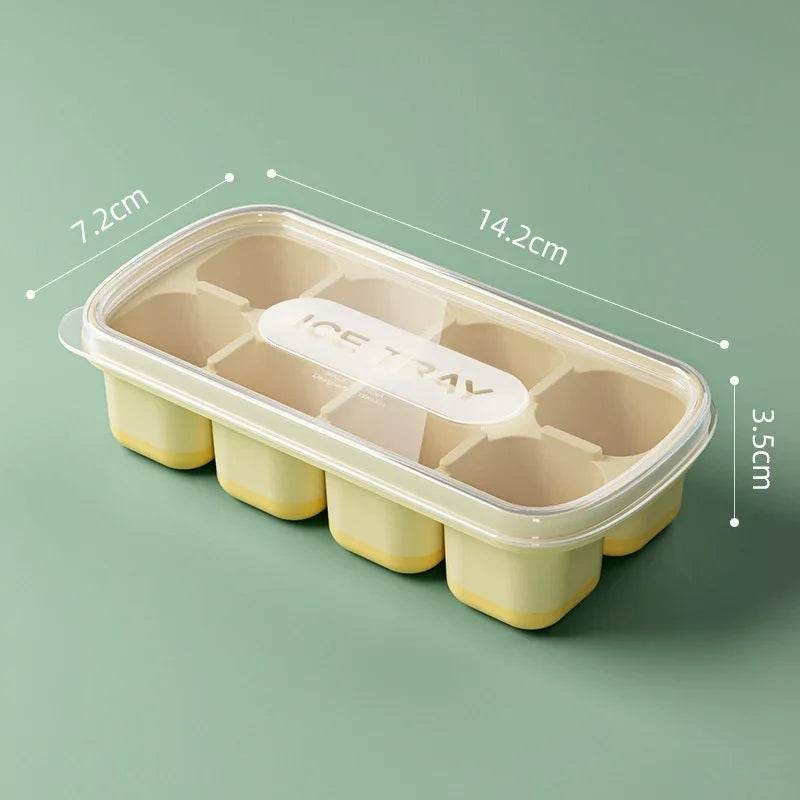 Large Capacity Ice Tray with Lid – Easy Ice Release - ZA-Zola