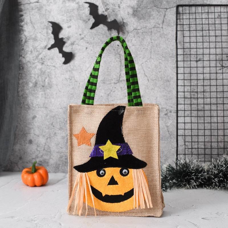 ZA-Zola Halloween Candy Tote Bag for Kids - ZA-Zola
