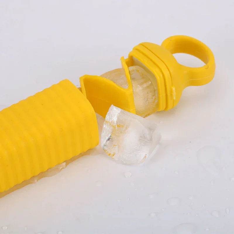 Food Grade Plastic Ice Tray – Pink or Blue 350ml - ZA-Zola