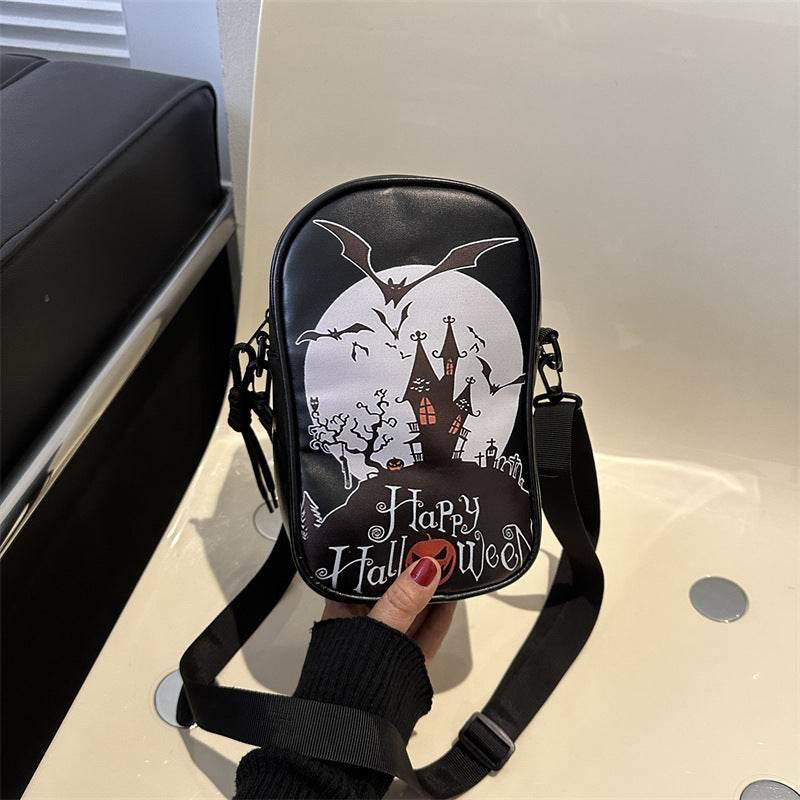 ZA-Zola Halloween Graffiti Cartoon Phone Bag - ZA-Zola