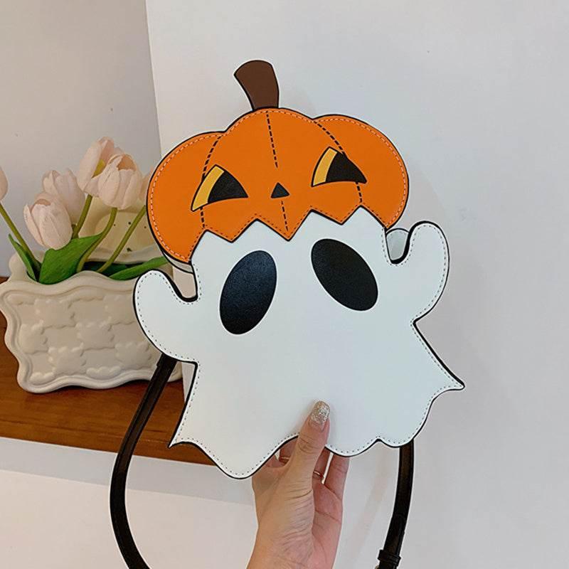 ZA-Zola Halloween Pumpkin Ghost Shoulder Bag - ZA-Zola