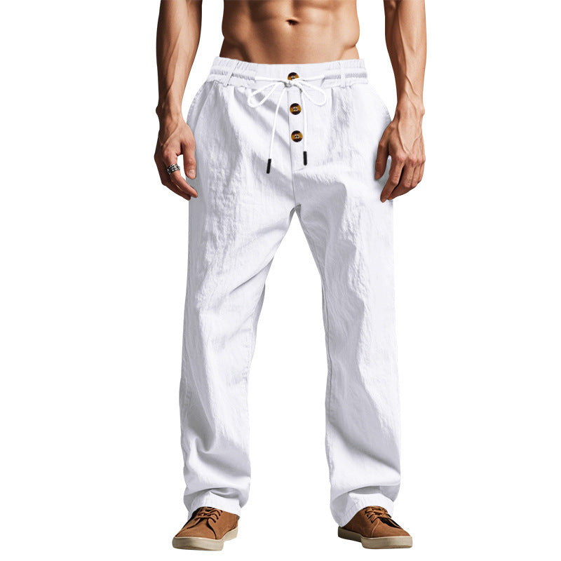Men’s Linen Trousers | Breathable & Stylish Summer Pants