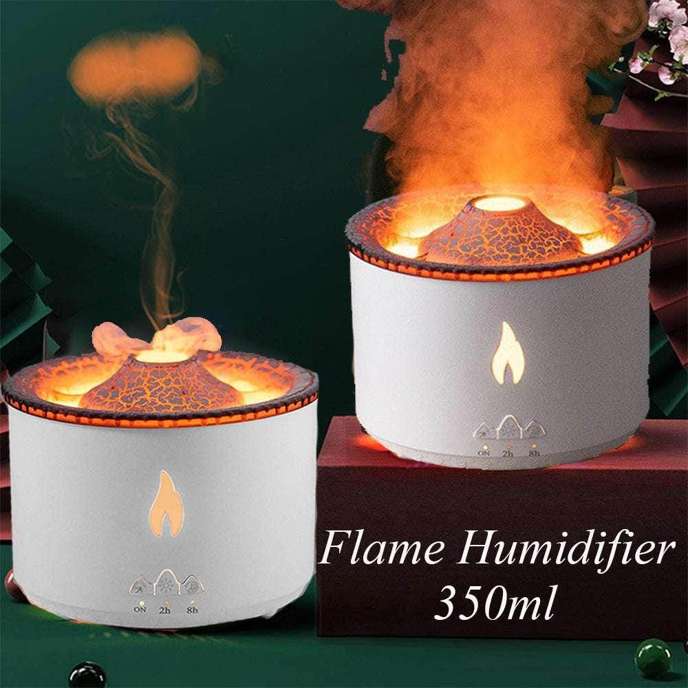 Volcano Aromatherapy Humidifier & Flame Effect Diffuser - ZA-Zola