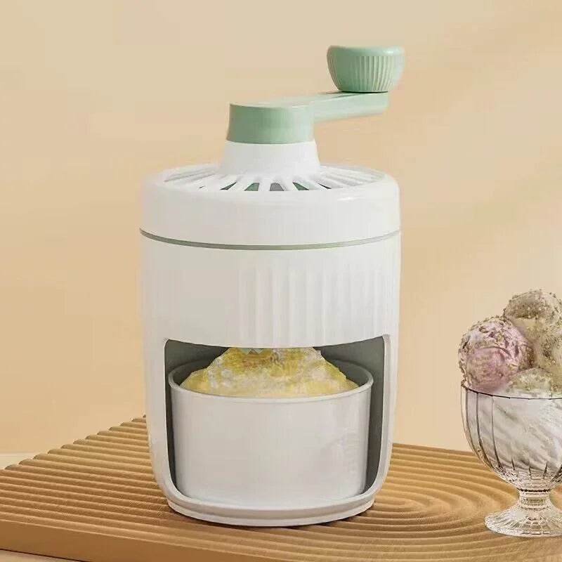 Mini Slush Ice Crusher Manual Shaving Machine - ZA-Zola