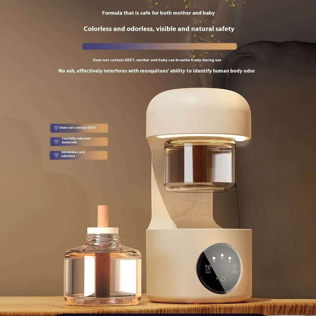 Portable Mosquito Repellent Lamp for Camping & Home - ZA-Zola