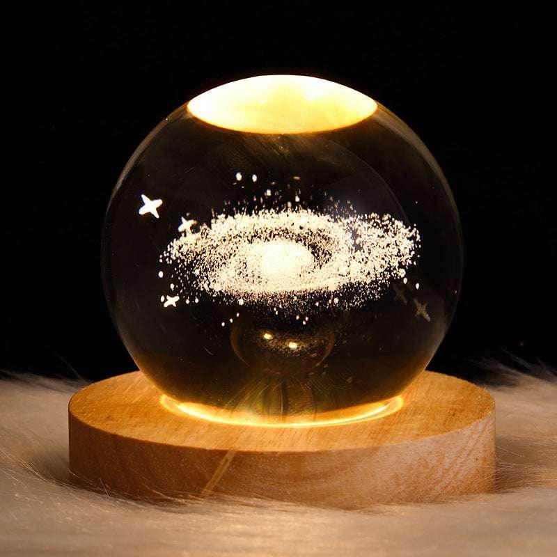 Buy Crystal Ball Night Lamp - Starry Sky Ambience - ZA-Zola