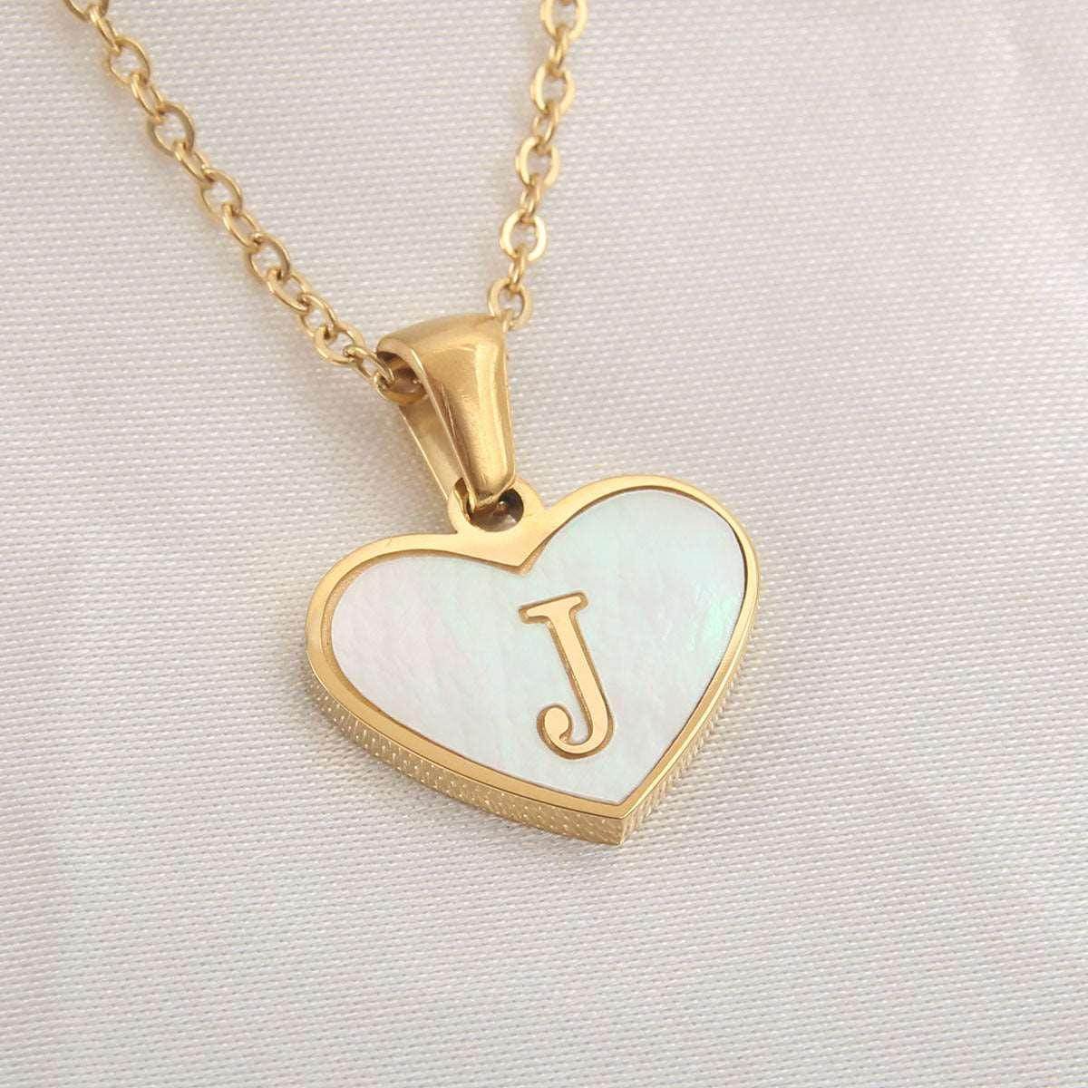 26 Letter Heart Necklace – Personalized Valentine's Gift - ZA-Zola