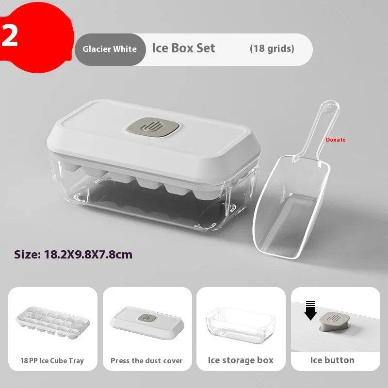 Food Grade Press Ice Cube Tray – Small & Large Sizes - ZA-Zola