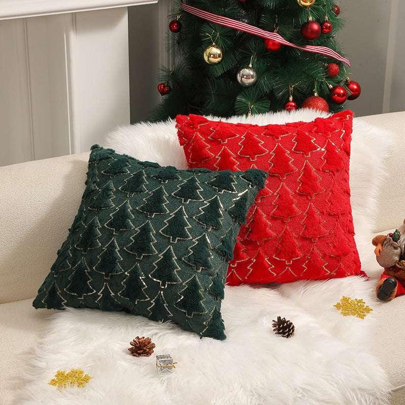 Holiday Ornament Pillow Plush Pillowcase | Cozy Bedroom Decor - ZA-Zola
