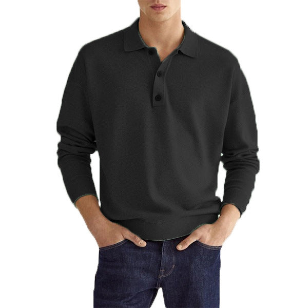 Men’s V Neck Polo Jacket Shirt | ZA-Zola