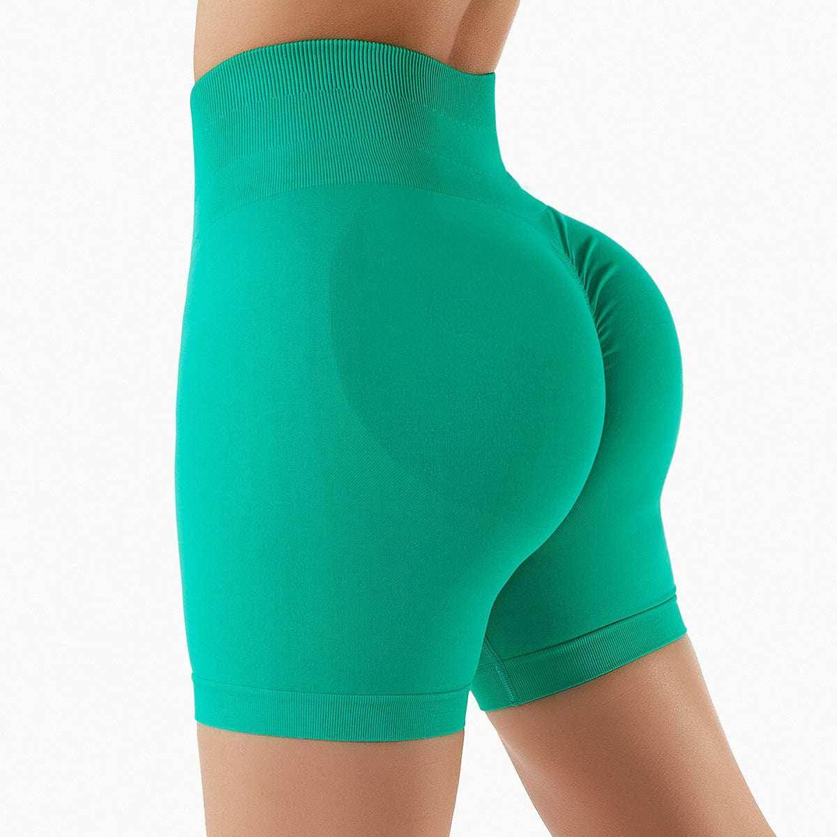 Seamless Yoga Shorts with High Hips & Waist - Comfortable & Stylish - ZA-Zola