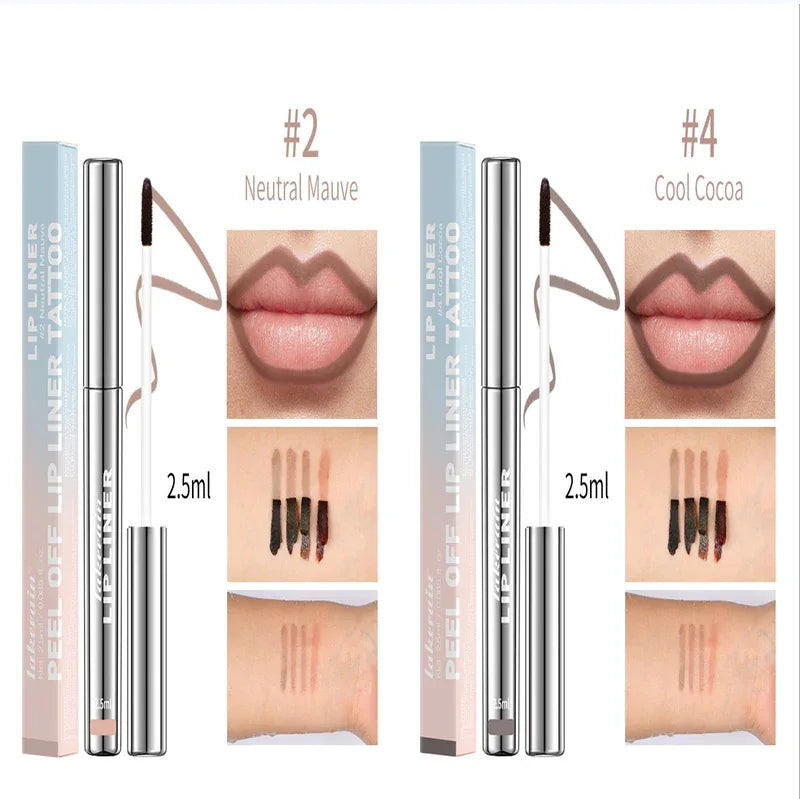 Matte Lip Liner – No Transfer Cup-Proof Line Stick - ZA-Zola