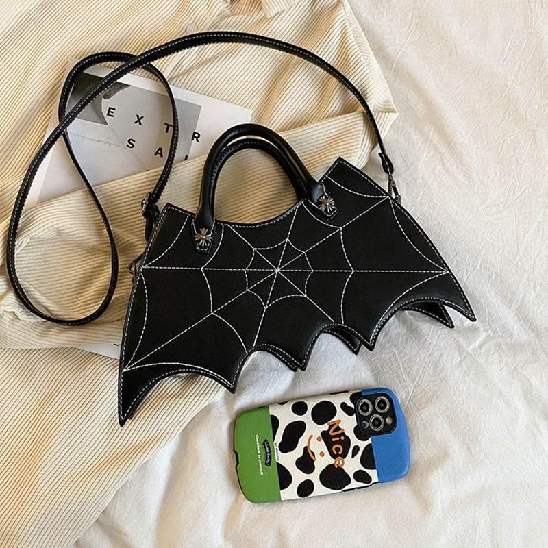 ZA-Zola Halloween Spider Web Batgirl Shoulder Bag - ZA-Zola