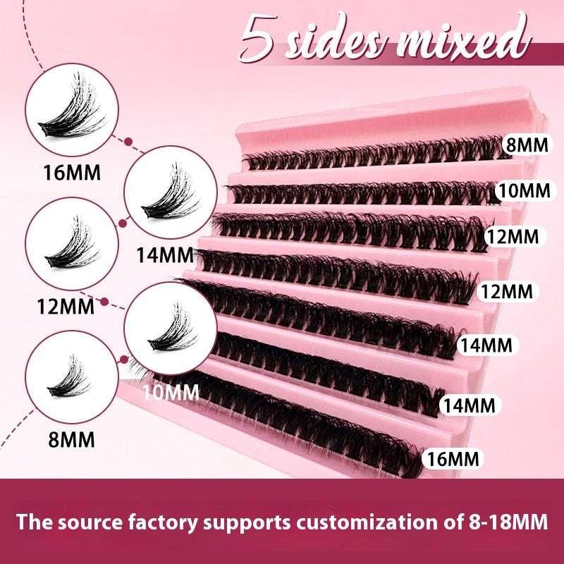 5D Messy False Eyelashes – Thick Hot Melt Volume - ZA-Zola