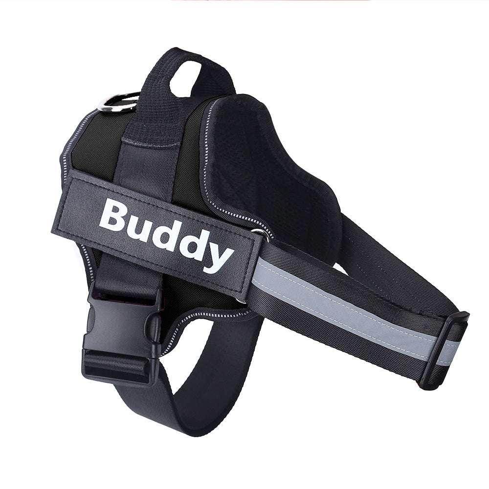 Personalized No-Pull Dog Harness – Reflective & Adjustable - ZA-Zola