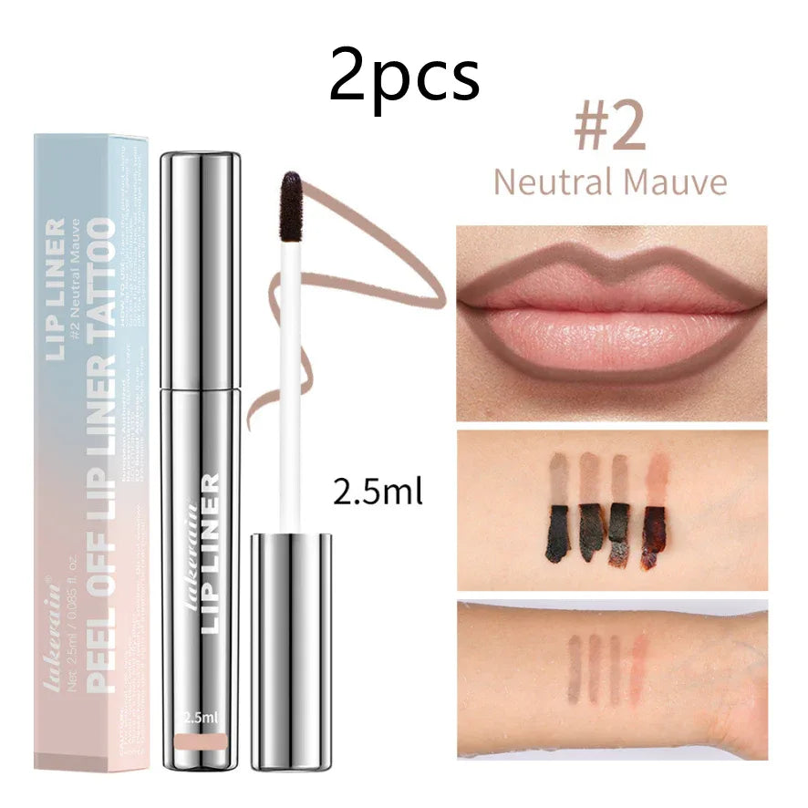 Matte Lip Liner – No Transfer Cup-Proof Line Stick - ZA-Zola