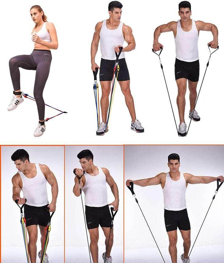 Portable Fitness Rally – Full-Body Resistance Bands - ZA-Zola