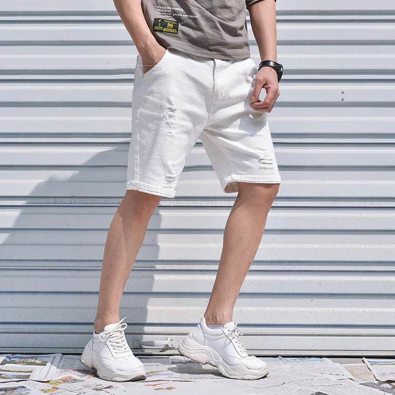 Men’s Denim Shorts – Stylish & Comfortable Fit! - ZA-Zola