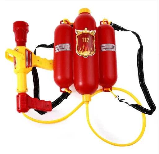 Kids Firefighter Water Gun Backpack Toy - ZA-Zola