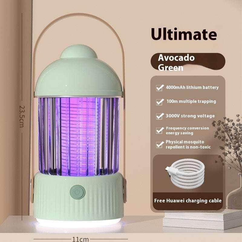 Electric Shock Mosquito Killer Lamp – Camping & Indoor Use (Rechargeable) - ZA-Zola