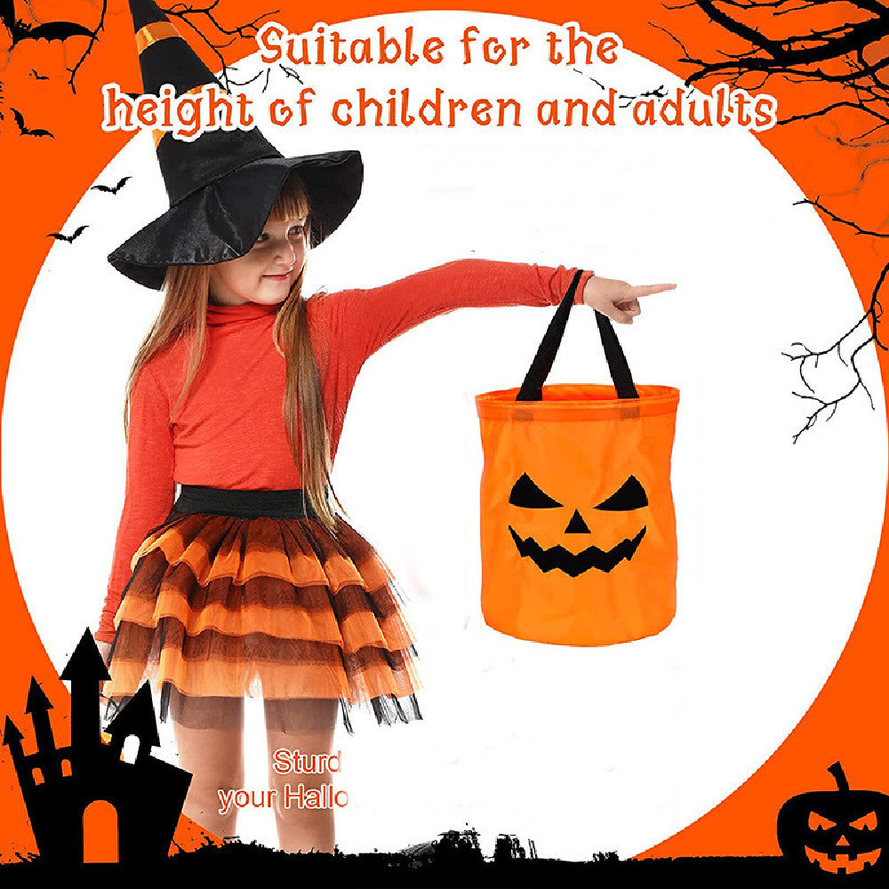 3D Portable Pumpkin Bag Halloween Storage Handheld