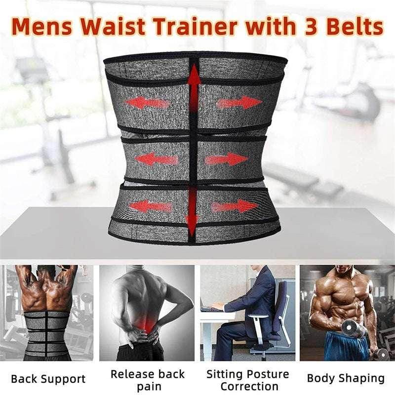 Men's Sports Fitness Waist Belt Corset Slimming Belt - ZA-Zola