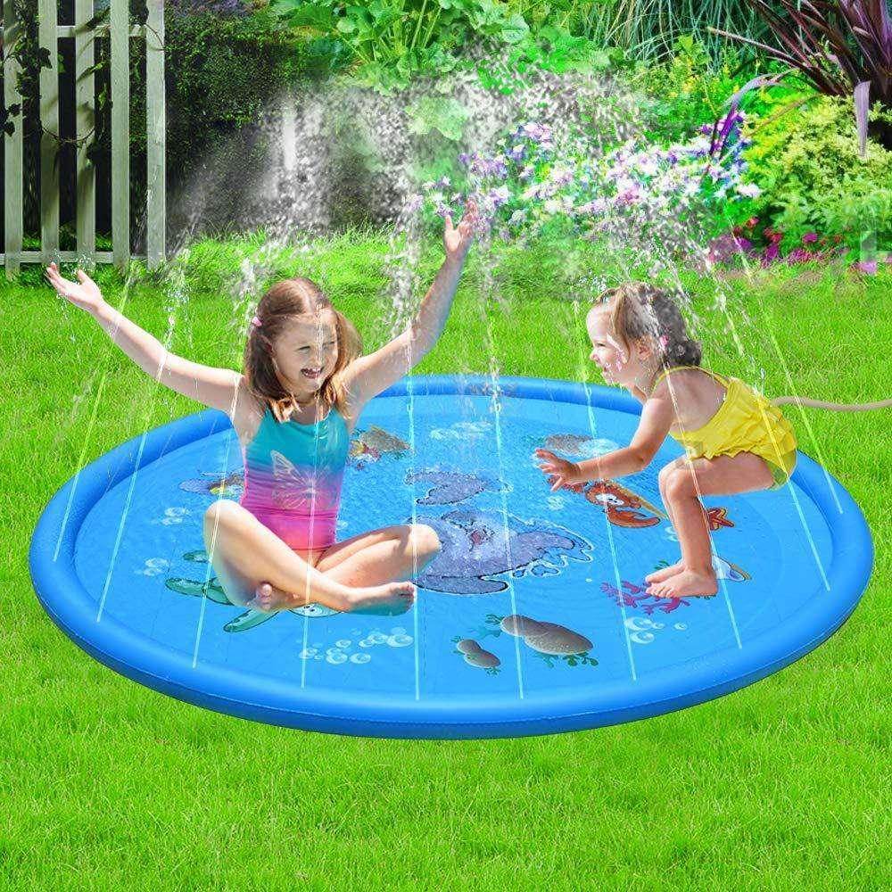 Kids Water Spray Splash Play Mat for Outdoor Fun - ZA-Zola