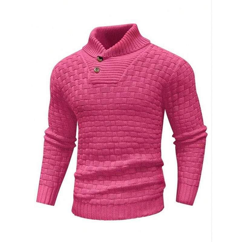 Men's Slim Turtleneck Sweater - Fashion Casual Pullover - ZA-Zola
