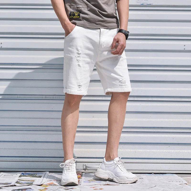 Men’s Denim Shorts – Stylish & Comfortable Fit! - ZA-Zola
