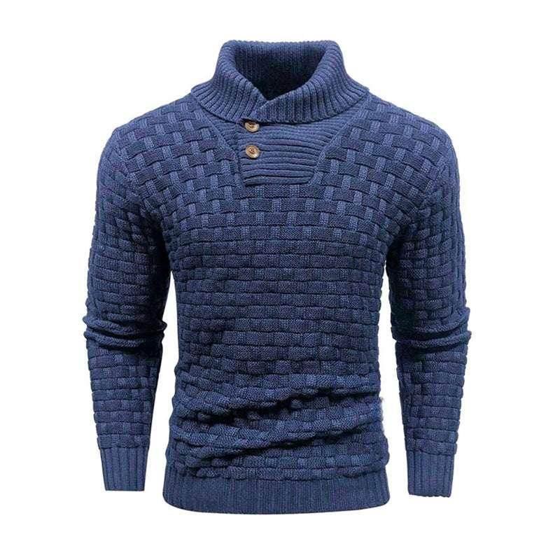Men's Slim Turtleneck Sweater - Fashion Casual Pullover - ZA-Zola