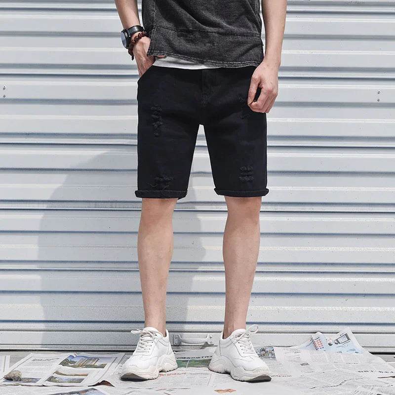 Men’s Denim Shorts – Stylish & Comfortable Fit! - ZA-Zola