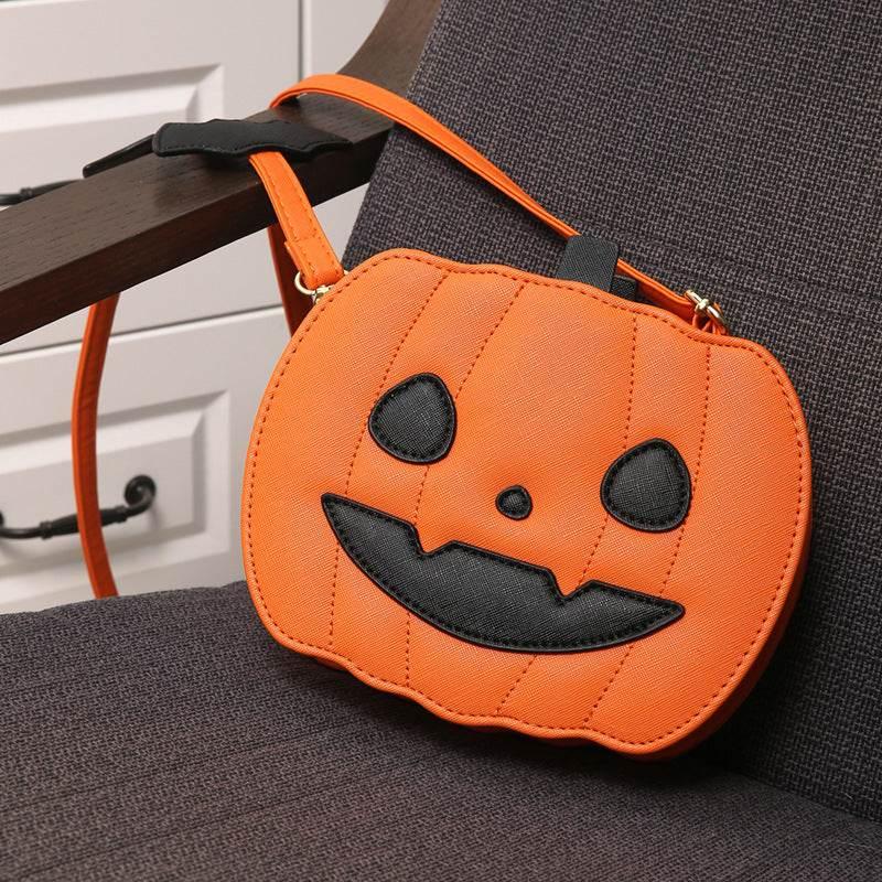 ZA-Zola Halloween Pumpkin Crossbody Shoulder Bag - ZA-Zola