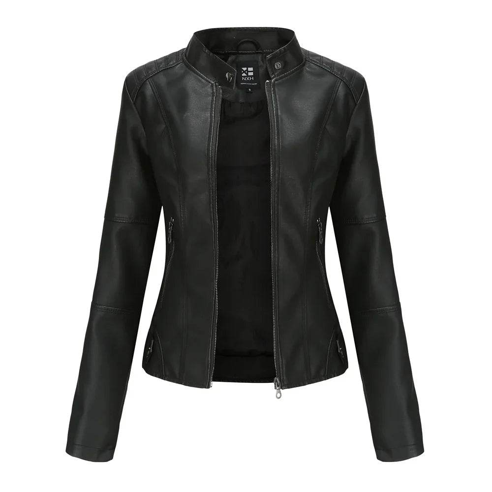 Trendy PU Leather Jackets for Women - ZA-Zola