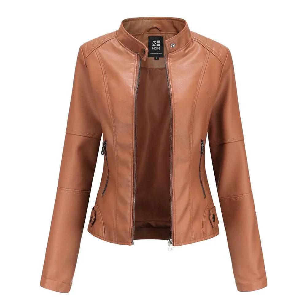 Trendy PU Leather Jackets for Women - ZA-Zola