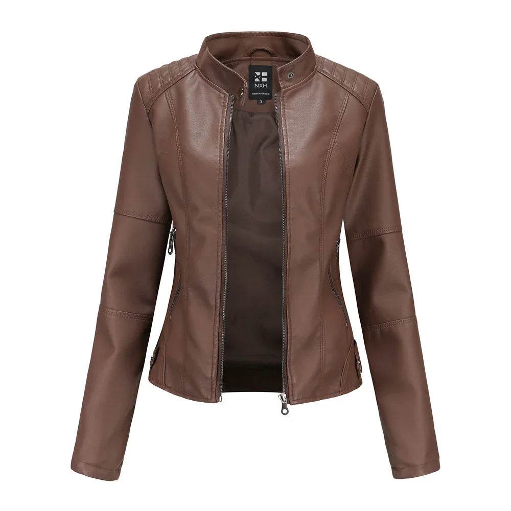 Trendy PU Leather Jackets for Women - ZA-Zola
