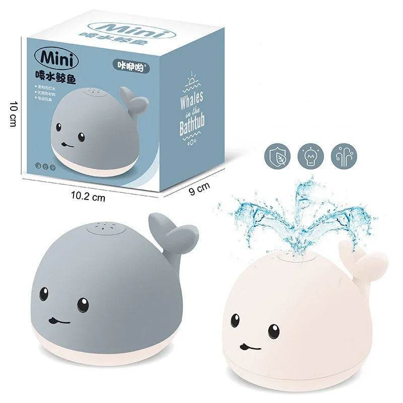 Baby Whale Bath Toy with Light, Music & Spray - ZA-Zola