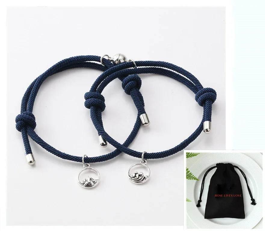Magnetic Love Vows Bracelets for Couples – 2 Pack - ZA-Zola