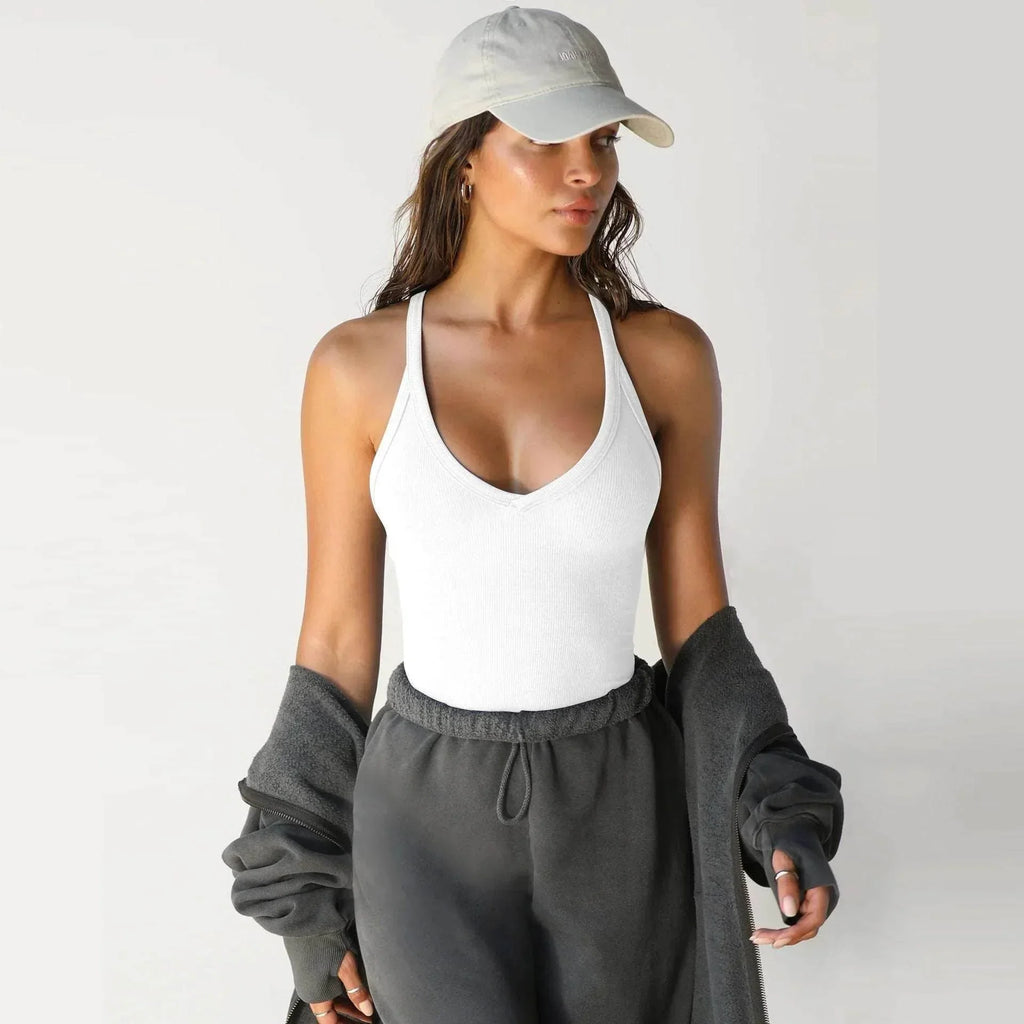 Spring Knitted Slim Vest Top for Women - ZA-Zola