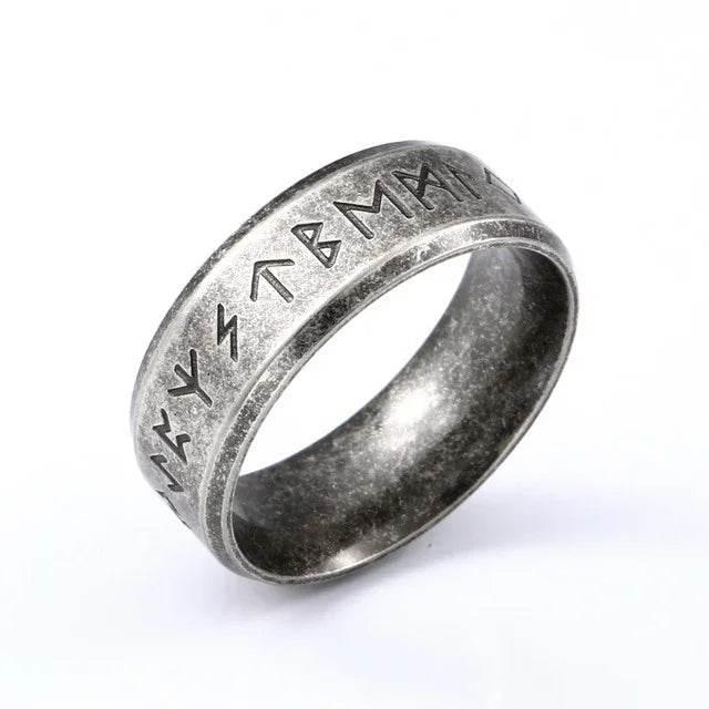 Viking Rune Ring Odin Norse Stainless Steel - ZA-Zola