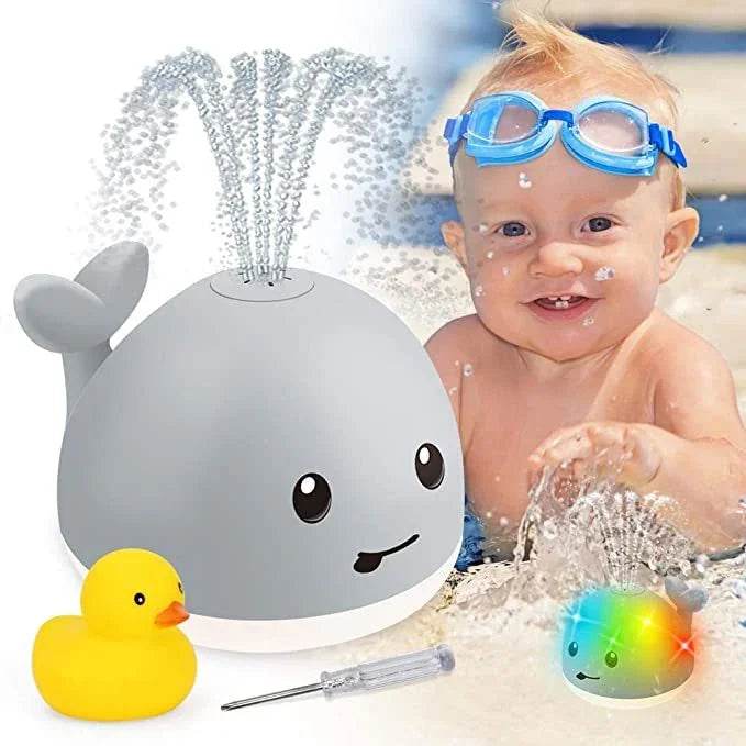 Baby Whale Bath Toy with Light, Music & Spray - ZA-Zola