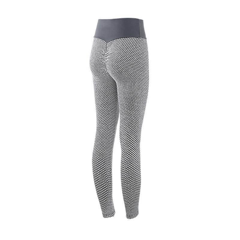 Plaid Leggings – High Waist, Seamless & Breathable - ZA-Zola