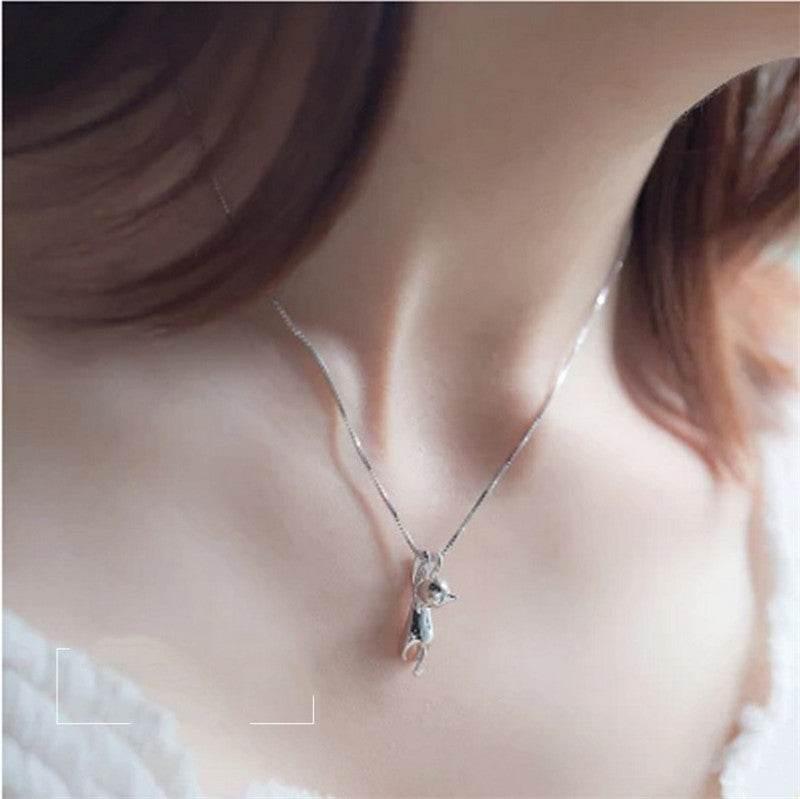 Short Wild Cat Pendant Necklace for Women – ZA-Zola Fashion Jewelry - ZA-Zola