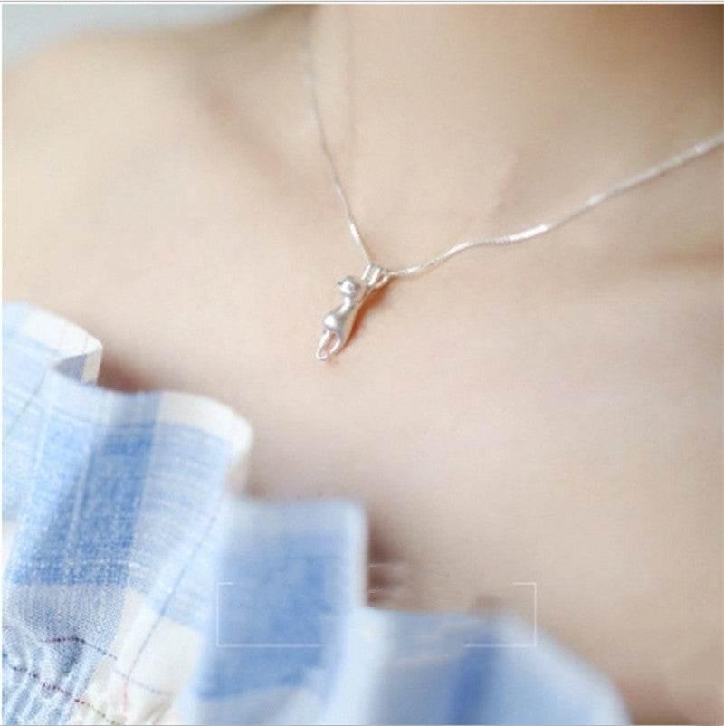 Short Wild Cat Pendant Necklace for Women – ZA-Zola Fashion Jewelry - ZA-Zola