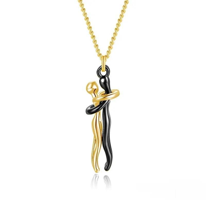Affectionate Hug Necklace – Perfect Couple's Gift - ZA-Zola