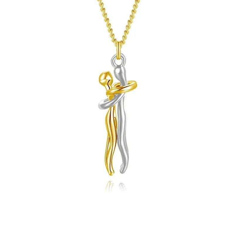 Affectionate Hug Necklace – Perfect Couple's Gift - ZA-Zola