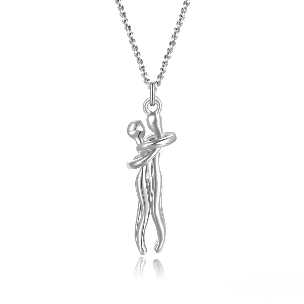 Affectionate Hug Necklace – Perfect Couple's Gift - ZA-Zola